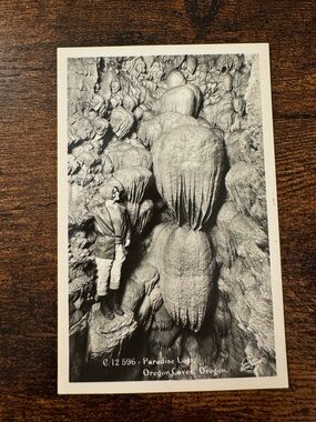 Vintage RPPC Paradise Lost Oregon Caves Postcard